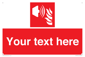 Custom Fire: Fire alarm sounder